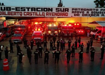 Conmemora Heroico Cuerpo de Bomberos 67 años al servicio de la ciudadanía de Oaxaca