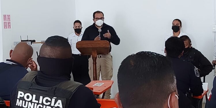 Ayuntamiento de Oaxaca de Juárez fortalece profesionalización de la Policía Municipal