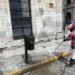 Ayuntamiento de Oaxaca realiza más labores de desinfección en el Centro Histórico