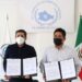 Firman convenio DDHPO y CECyTE Oaxaca
