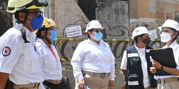 Participó con éxito el Ayuntamiento de Oaxaca en el Segundo Simulacro Nacional 2021