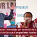 Demandan integrantes de próxima legislatura local al Gobierno del Estado recontratación inmediata del personal médico en Oaxaca