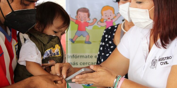 Realiza Registro Civil 75 mil 898 registros de nacimientos