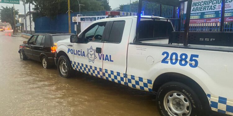 Despliega SSPO Plan Estatal de Auxilio a la Población por lluvias presentadas en el estado