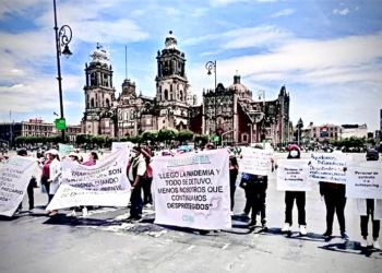 Prometen contratos en salud ¡les dan atole!