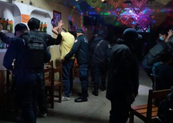 Despliega SSPO operativo “Impacto” en bares y cantinas de la capital