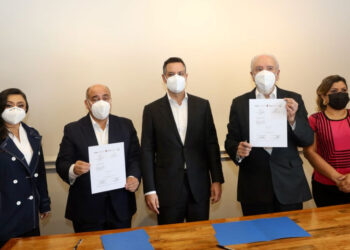 Fortalece IEEPO alianzas por la educación con sindicato nacional de Radio y Televisión