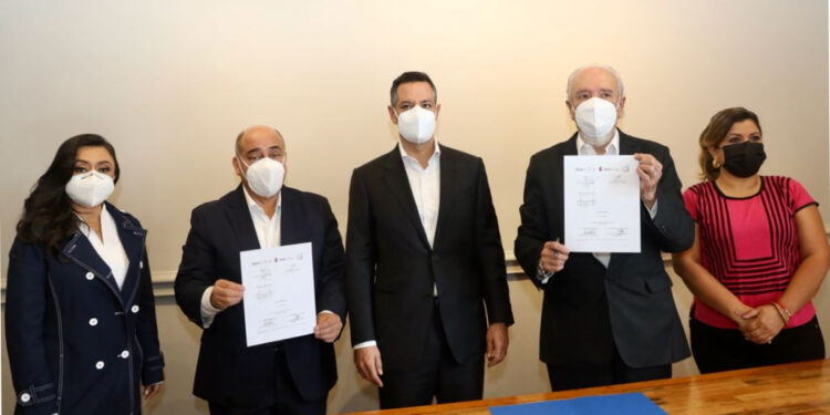 Fortalece IEEPO alianzas por la educación con sindicato nacional de Radio y Televisión