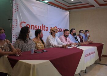 Legisladoras y legisladores de morena realizan Consulta a Oaxaca