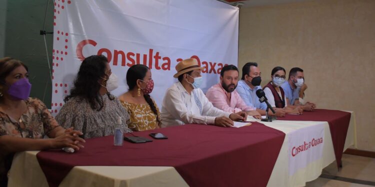 Legisladoras y legisladores de morena realizan Consulta a Oaxaca