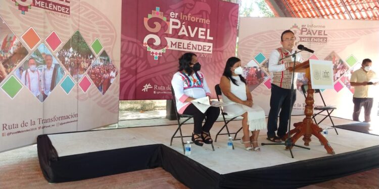 Rinde tercer informe legislativo, diputado Pável Meléndez Cruz