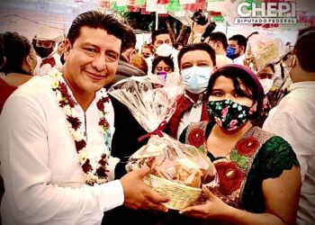 El diputado Azael Santiago Chepi invita al  concurso del día de muertos 2021