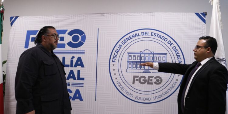 Designa Fiscal General a Alejandro Ramírez Hernández como nuevo Vicefiscal General Zona Centro de la FGEO
