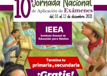 Termina gratis tu primaria o secundaria con el IEEA Oaxaca
