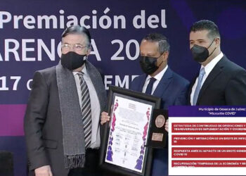 Otorga INAI premio al Ayuntamiento de Oaxaca de Juárez por innovación en transparencia