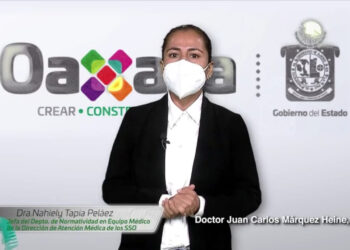 No confiarse, pandemia por COVID-19 sigue activa en Oaxaca: SSO