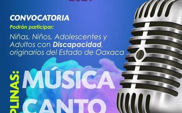 Anuncia Sistema DIF Estatal primer Festival de Talentos Artísticos Oaxaca Incluyente 2021