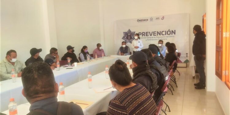 Inicia SSPO Jornada de Capacitaciones en Prevención del Delito para autoridades municipales de Oaxaca