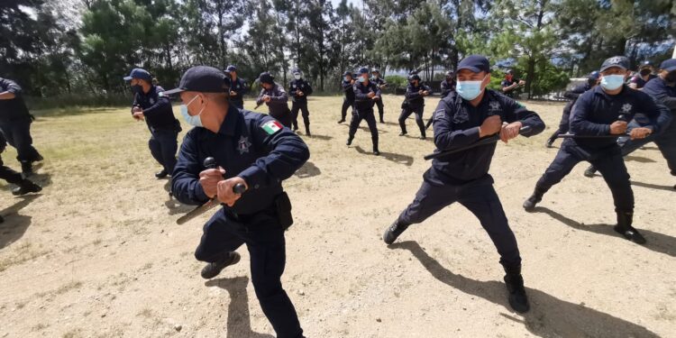 Avanza Oaxaca en la profesionalización de las corporaciones de seguridad: SSPO