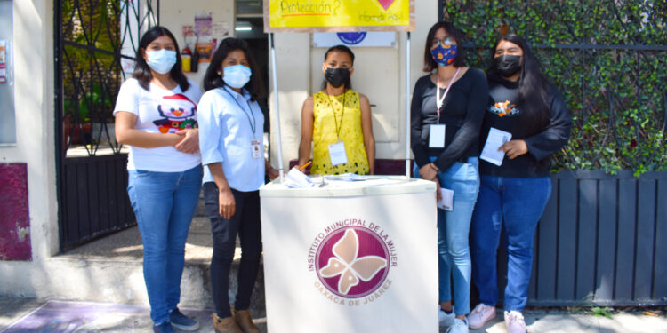 Instala Ayuntamiento de Oaxaca módulo de atención a mujeres víctimas de violencia de género