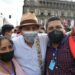 Nutrido contingente de oaxaqueños se hace presente en 3er informe presidencial