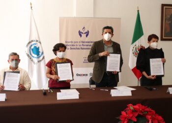 Ratifica DDHPO- Código DH e instituciones gubernamentales Acuerdo en pro de personas defensoras de derechos humanos