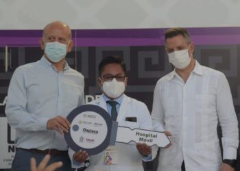 Fortalecen Gobierno de Oaxaca y de México el sector salud de la entidad