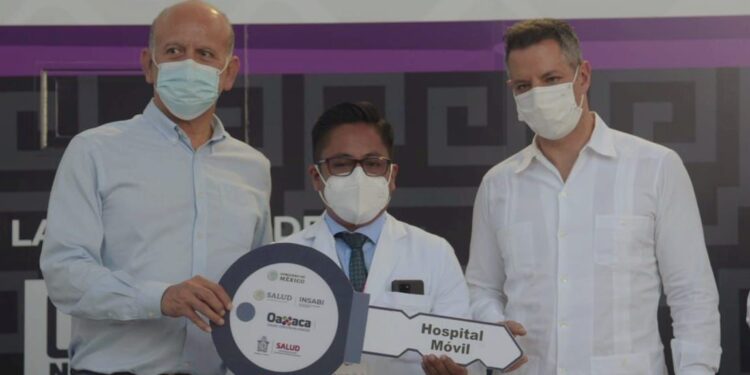 Fortalecen Gobierno de Oaxaca y de México el sector salud de la entidad