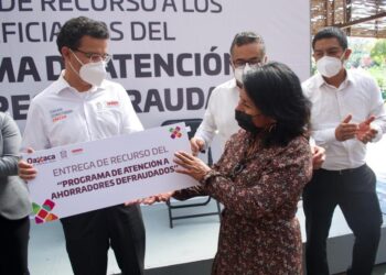Cumple Sebien con Ahorradores Defraudados en Oaxaca