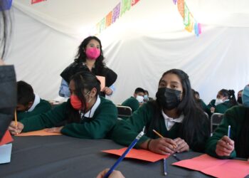 Destacada participación de escolares oaxaqueños en el&nbsp;“Fandango por la lectura”&nbsp;