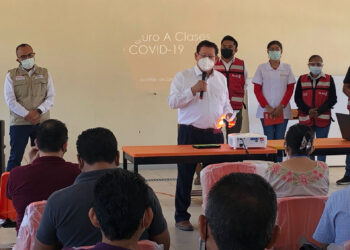 Imparte IEEPO capacitación en el Istmo para el regreso seguro a clases semipresenciales