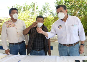 Recibe IEEPO nuevas instalaciones de la Escuela Primaria “Andrés Portillo” de San Martín Tilcajete