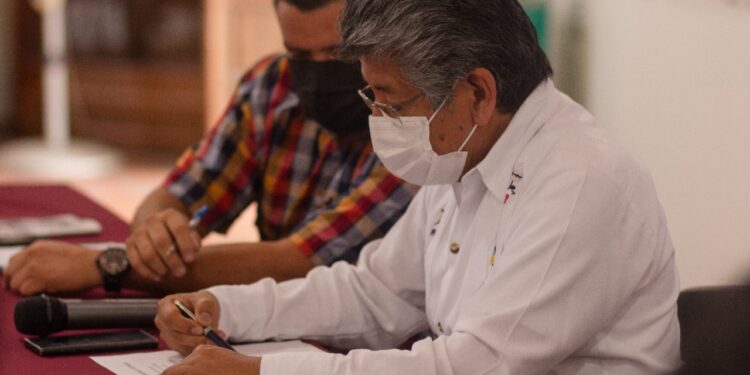 Se reúne Martínez Neri y Autoridades Municipales Auxiliares