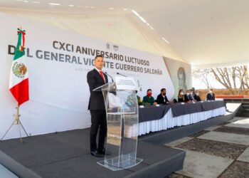 Los ideales de Vicente Guerrero siguen vivos y su ejemplo debe seguir vigente: Gobernador de Oaxaca