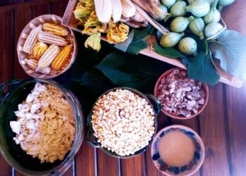 Cocineras tradicionales de Oaxaca comparten sus conocimientos para preparar tamales, un platillo de celebración