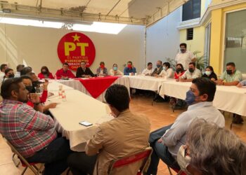 Como integrante de Coalición, PT Oaxaca valida precandidatura de Salomón Jara