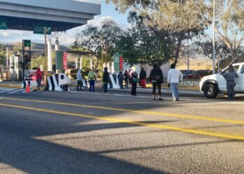 Mesa de Seguridad y Construcción de Paz, liberó la caseta de cobro “Huitzo”