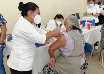 Reporta Oaxaca más de 85% de avance en vacunación antiinfluenza: SSO