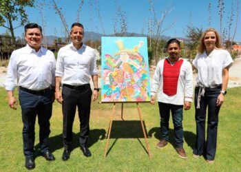Presentan AMH e IMM imagen oficial deJulio, mes de la Guelaguetza 2022