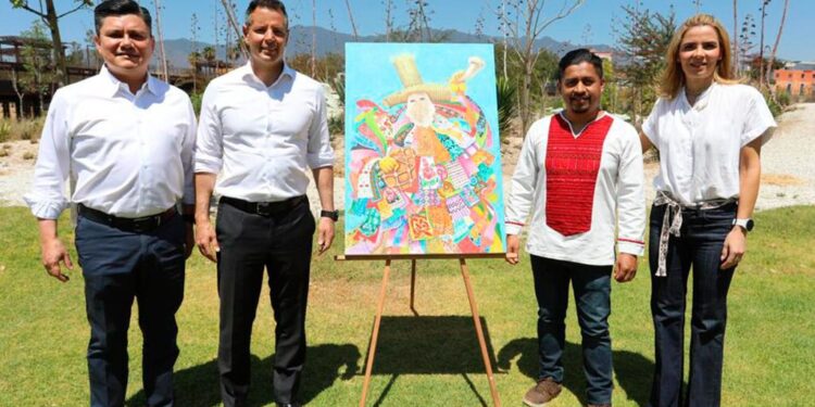 Presentan AMH e IMM imagen oficial deJulio, mes de la Guelaguetza 2022