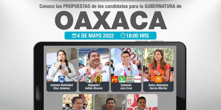 Anáhuac Oaxaca sede del Primer Debate Ciudadano entre las candidatas y candidatos a la gubernatura del estado&nbsp;