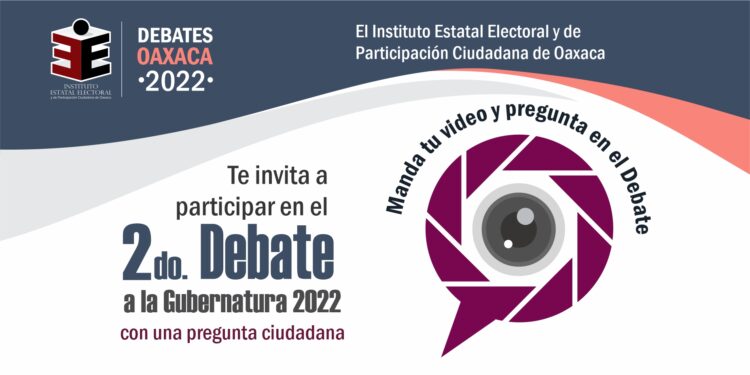Lanza IEEPCO convocatoria ciudadana para Segundo Debate 