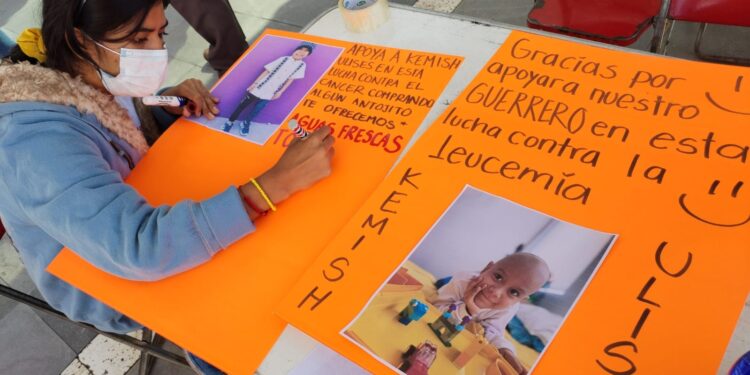 Piden apoyo para Ulises, un niño con leucemia