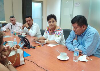 Atiende Dalia Baños Noyola demanda de presidentes municipales para fortalecer la paz en la costa de Oaxaca