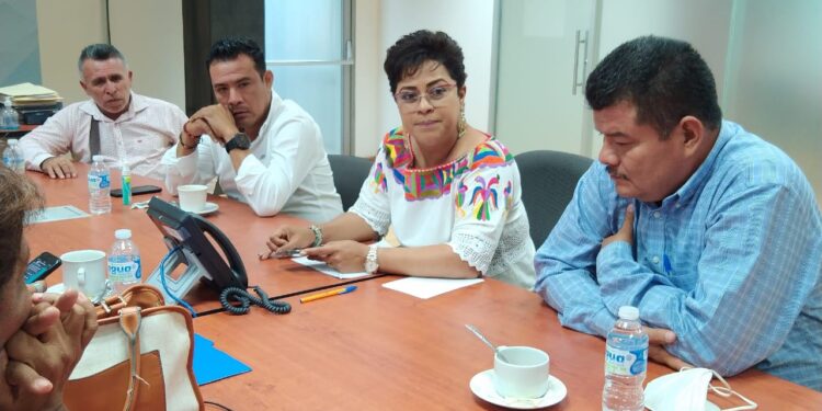 Atiende Dalia Baños Noyola demanda de presidentes municipales para fortalecer la paz en la costa de Oaxaca