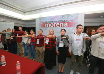 POR UNANIMIDAD Y EN CONSENSO, ELIGEN A NUEVA DIRIGENCIA DE MORENA EN OAXACA