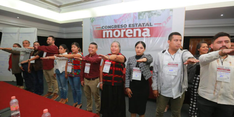 POR UNANIMIDAD Y EN CONSENSO, ELIGEN A NUEVA DIRIGENCIA DE MORENA EN OAXACA
