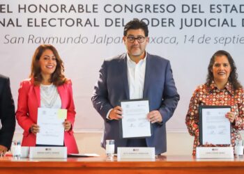 Reconoce Mariana Benítez esfuerzo de profesionalización en materia electoral a favor del trabajo legislativo en el Congreso de Oaxaca