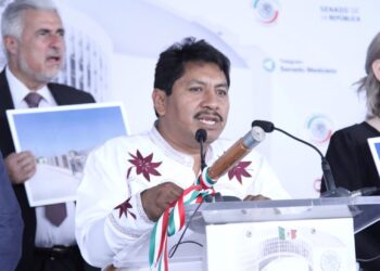 PIDE SENADOR ADOLFO GÓMEZ INCLUIR A MUJERES Y HOMBRES DE PUEBLOS ORIGINARIOS EN LOS CONSULADOS