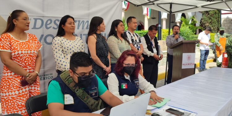 Clausura con éxito SSPO canje de armas en la Villa de Etla